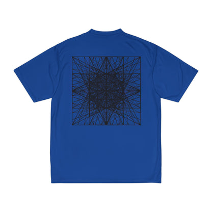 Geometric Triangles Design Performance T-Shirt