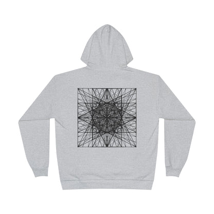 Geometric Triangles Unisex Pullover Hoodie