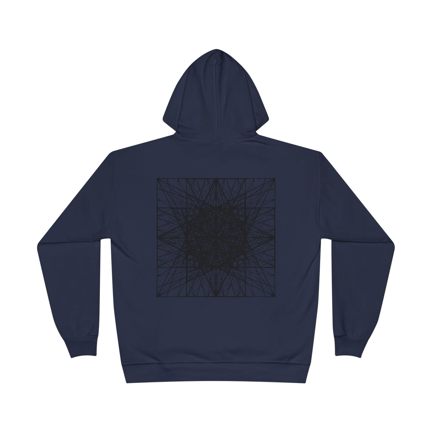 Geometric Triangles Unisex Pullover Hoodie