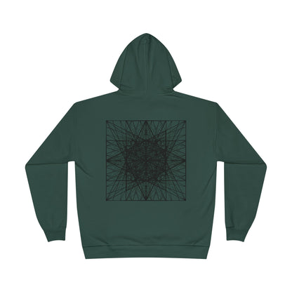 Geometric Triangles Unisex Pullover Hoodie