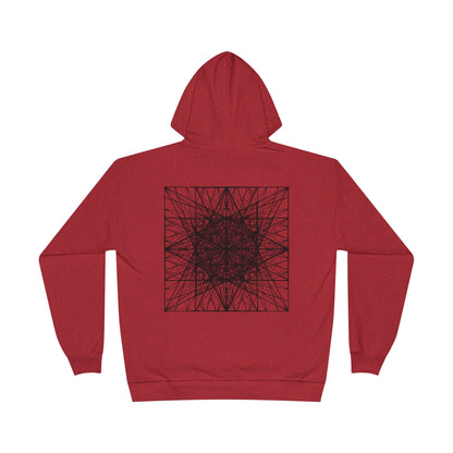 Geometric Triangles Unisex Pullover Hoodie