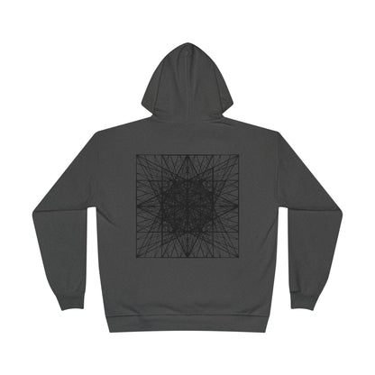 Geometric Triangles Unisex Pullover Hoodie