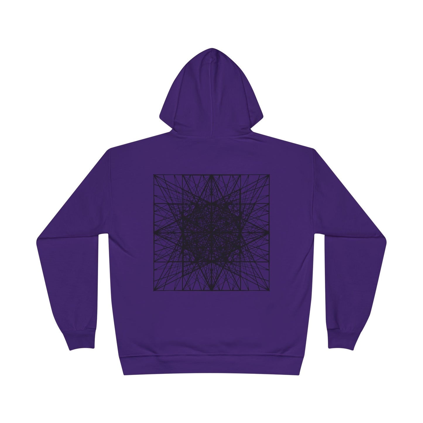 Geometric Triangles Unisex Pullover Hoodie