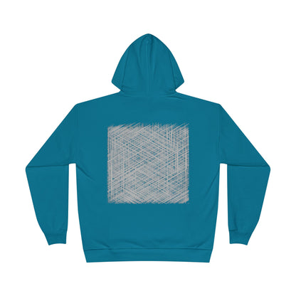 Crossed Lines Design Unisex Hoodie