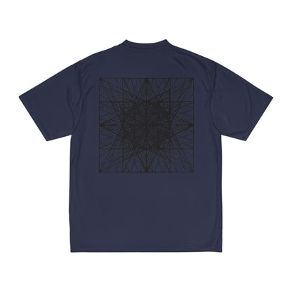 Geometric Triangles Design Performance T-Shirt