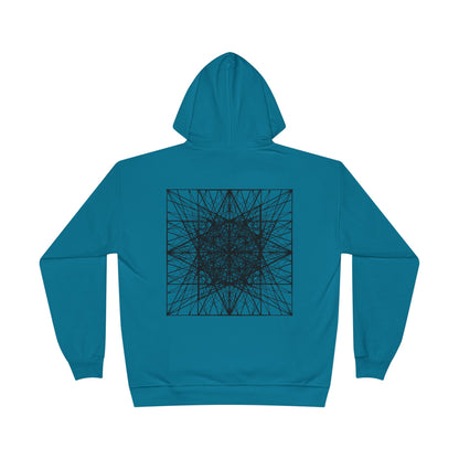 Geometric Triangles Unisex Pullover Hoodie